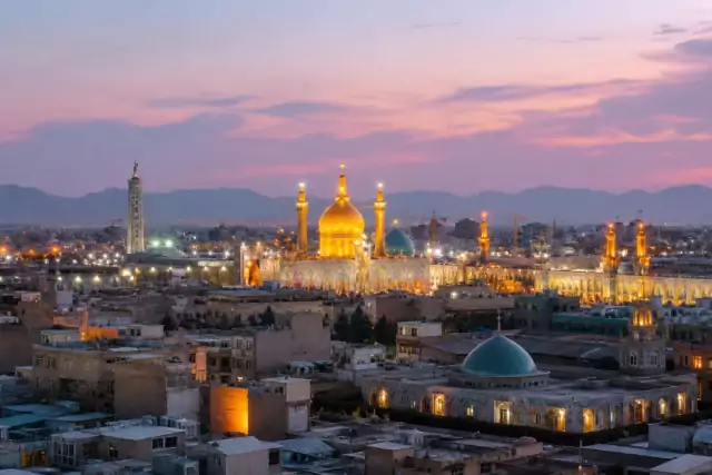 نمایی از اقامتگاه‌های مشهد