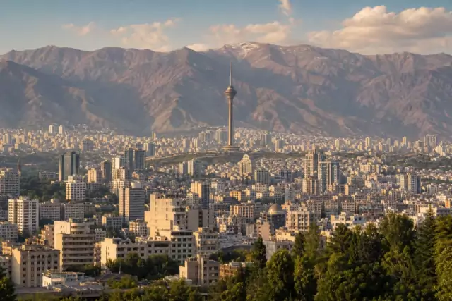 نمایی از اقامتگاه‌های تهران